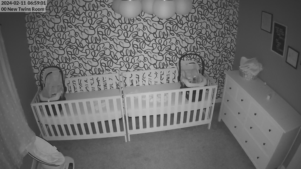 A view of the baby room